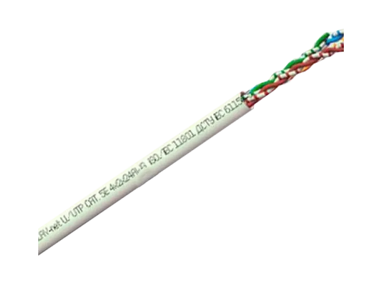 Cat. 5 U/UTP Кабель ЗЗКМ (UTP мідь внутрішній 2-х парний (4х жил. * 0,48)) 2x2x48, бухта 305м