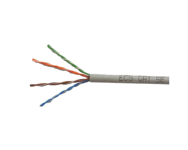 UTP cat 5E 4PR (0,50мм) CCA PVC W 305м=1 бхт DCG Вита пара