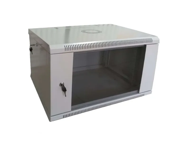 WMNC-35-6U-FLAT Шафа 6U 600x350 мм Hypernet настінна розбірна