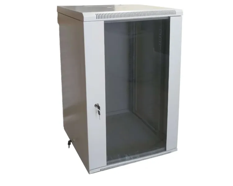 WMNC66-18U-FLAT Шафа 18U 600x600 мм Hypernet настінна розбірна