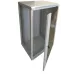 WMNC66-18U-FLAT Шафа 18U 600x600 мм Hypernet настінна розбірна