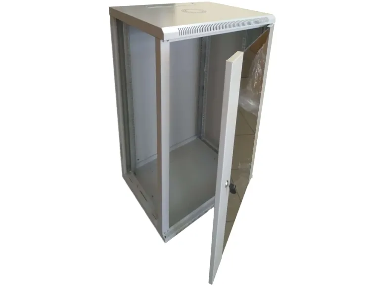 WMNC66-18U-FLAT Шафа 18U 600x600 мм Hypernet настінна розбірна