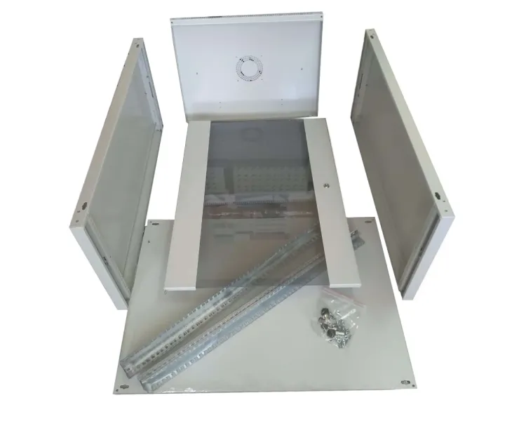WMNC66-18U-FLAT Шафа 18U 600x600 мм Hypernet настінна розбірна