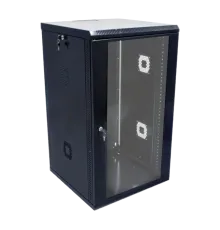 21U Шафа 19", 600х600х1040мм (Ш*Г*В), акрилове скло