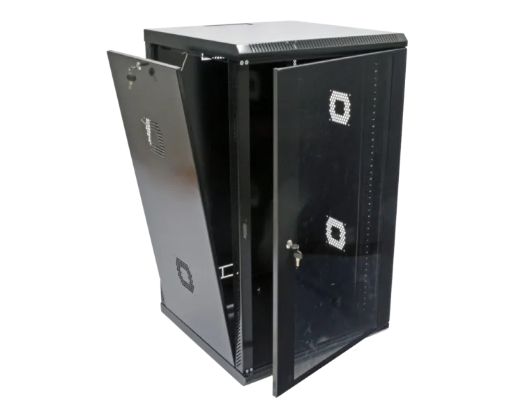 21U Шафа 19", 600х600х1040мм (Ш*Г*В), акрилове скло