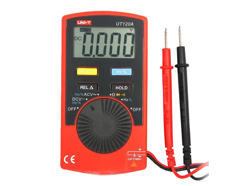UNI-T UT120A Цифровий мультиметр кишеньковий