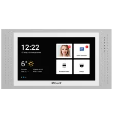 Bas-IP AT-07L white IP-відеодомофон 7"