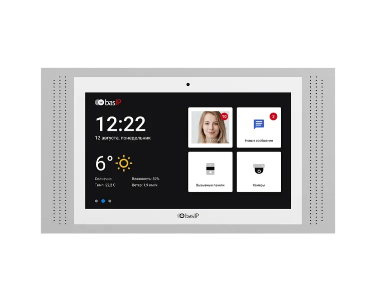 Bas-IP AT-10 white IP-відеодомофон 10"