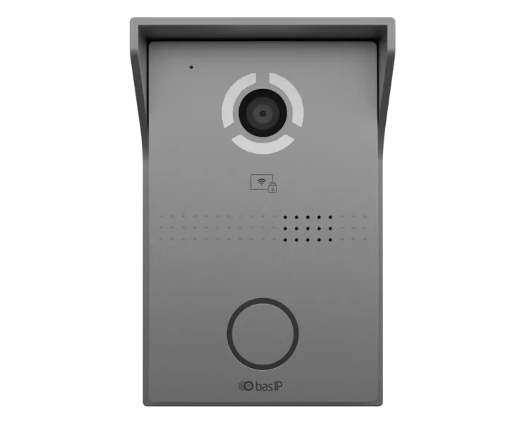 Bas-IP AV-03BD silver IP-виклична панель зі зчитувачем UKEY для IP-домофонів