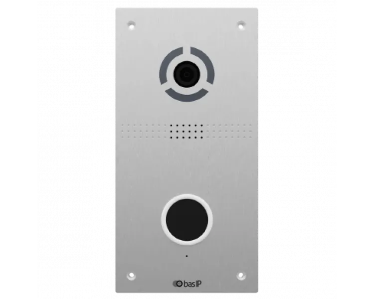 Bas-IP AV-05FD silver IP панель виклику з безконтактною кнопкою виклику