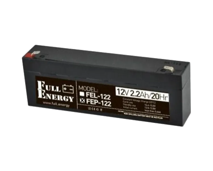 Full Energy FEP-122 2.2А•г 12В Свинцево-кислотна акумуляторна батарея