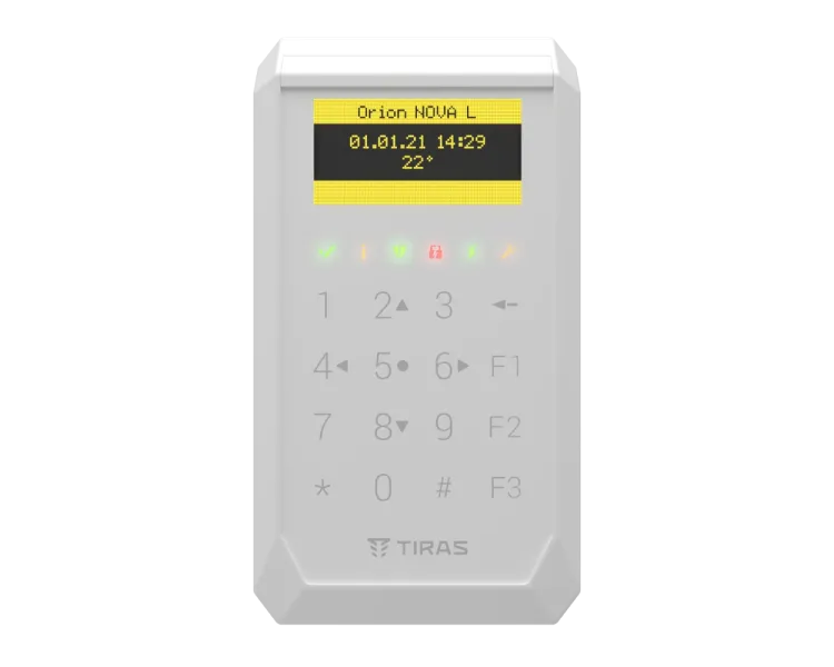 Tiras K-PAD OLED (white) Сенсорна OLED клавіатура Тірас