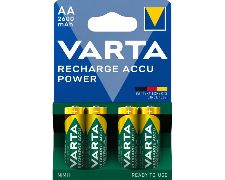 VARTA PROF ACCU 2600mAh BLI 4 NI-MH Акумулятор AA
