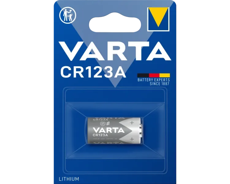 CR123A VARTA BLI 1 LITHIUM Батарейка