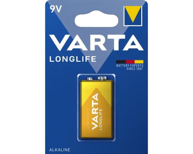 VARTA LONGLIFE BLI 1 ALKALINE Батарейка 6LR61