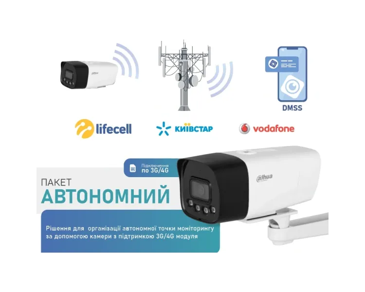 Dahua Warkit (4G) Комплект