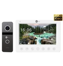 NeoKit FHD PRO Graphite (KAPPA + HD + SOLO FHD) Комплект відеодомофона Neolight