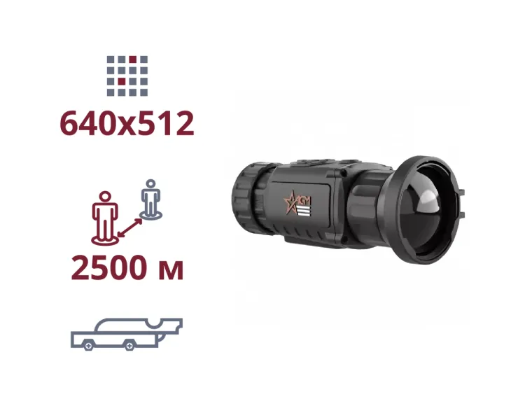 AGM Rattler TC50-640 Тепловізійна насадка на приціл
