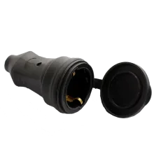ERKA 5001 Штепсельний роз`єм з заглушкою 1*16 (каучук)
