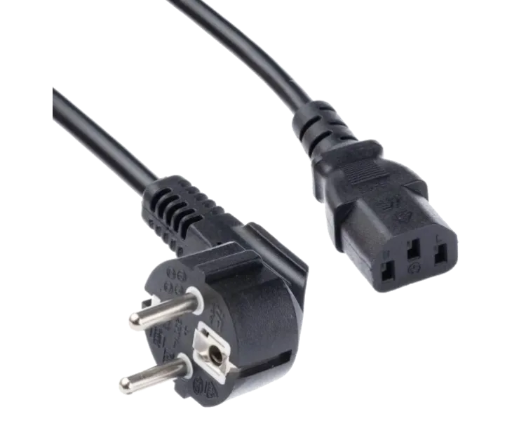 С13-CEE 7/7 Шнур живлення 1.8 м, 0.75 мм2, Kingda