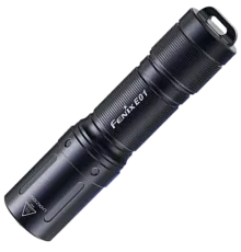 Fenix E01 V2.0 чорний ліхтар наключний