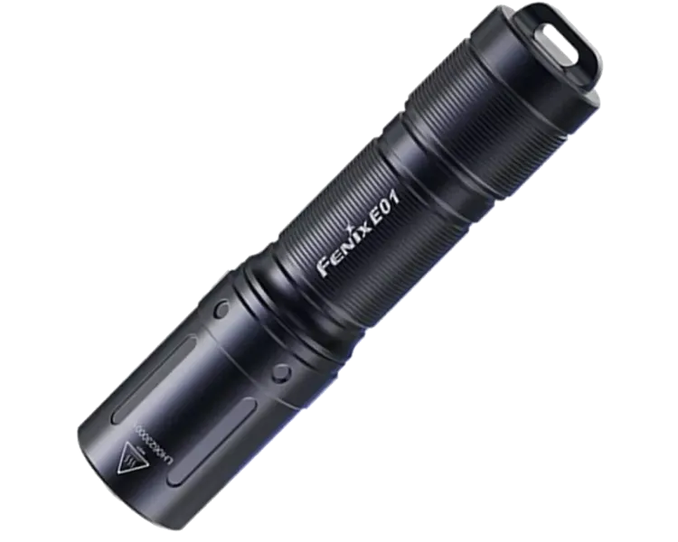 Fenix E01 V2.0 чорний ліхтар наключний