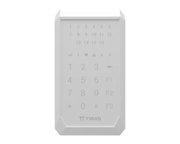 Tiras K-PAD16 (white) Клавіатура Тірас