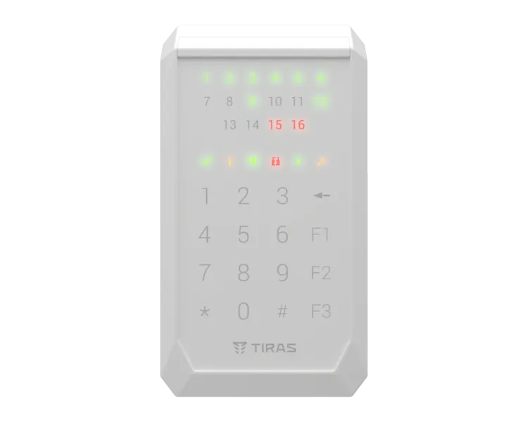 Tiras K-PAD16 (white) Клавіатура Тірас