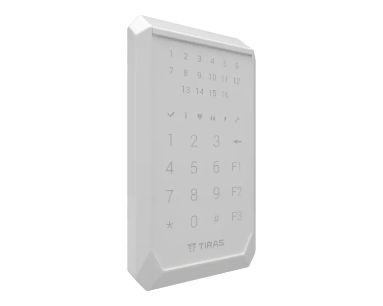 Tiras K-PAD16 (white) Клавіатура Тірас