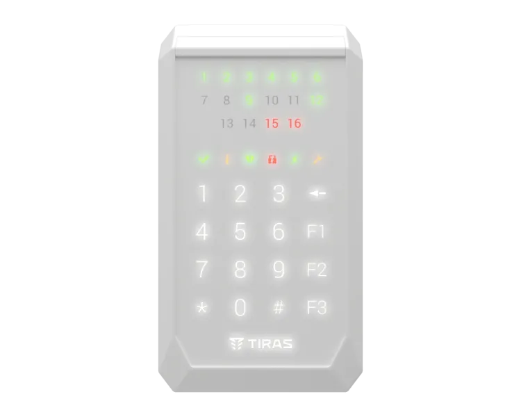 Tiras K-PAD16+(white) Клавіатура Тірас