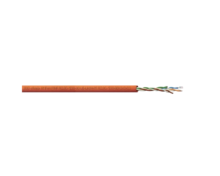 Алай КОРкЕН FRHF FE180/Eк30 (J-HX(St)H-PF FE180) 2х2х0,8 мм(бухта 210м.) Кабель