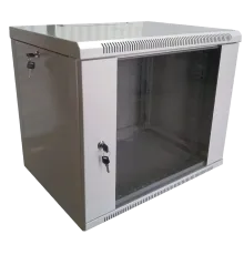Hypernet WMNC-9U-FLAT-AC Шафа коммутаційна настінна 9U 600x450 розбірна
