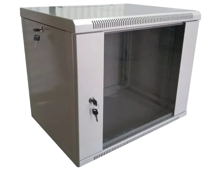 Hypernet WMNC-9U-FLAT-AC Шафа коммутаційна настінна 9U 600x450 розбірна