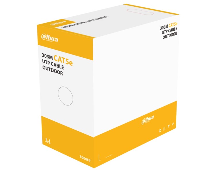 DH-PFM920-5EU кабель зовнішній UTP CAT5e 305 м (0,50мм)