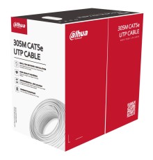 DH-PFM920I-5EU-U кабель внутрішній UTP CAT5e 305 м (0.5 мм)