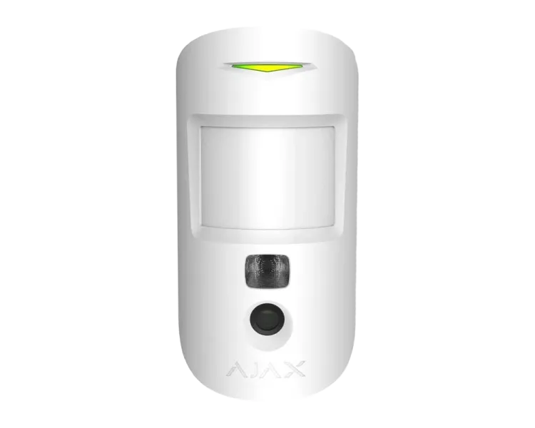 Ajax MotionCam HDR (PhOD) Jeweller white руху з камерою Сповіщувач