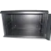 Hypernet WMNC66-12U-FLAT-AC-BLACK Шафа комутаційна настінна 12U 600x600 розбірна чорна