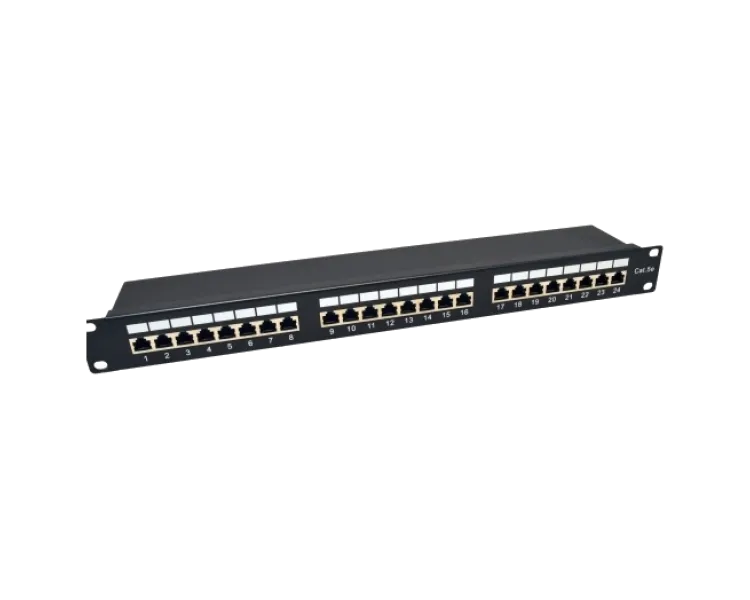 19″ 24xRJ-45 FTP кат. 5e Патч-панель