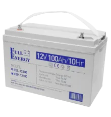 Full Energy FEL-12100 100А•ч 12В гелева Свинцево-кислотна акумуляторна батарея