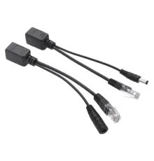 802.3at (30Вт), Black, OEM Q50 пасивний (пара) POE інжектор