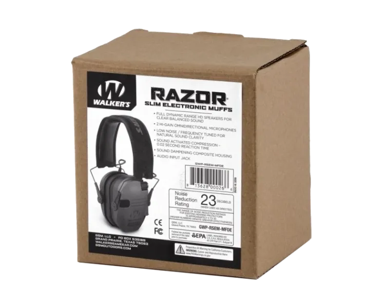 Walkers Razor Flat Dark Earth (GWP-RSEM-FDE) Навушники