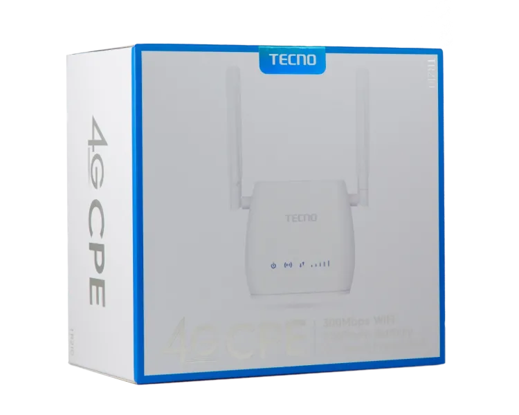 Tecno TR210 автономний 4G LTE Wi-Fi роутер