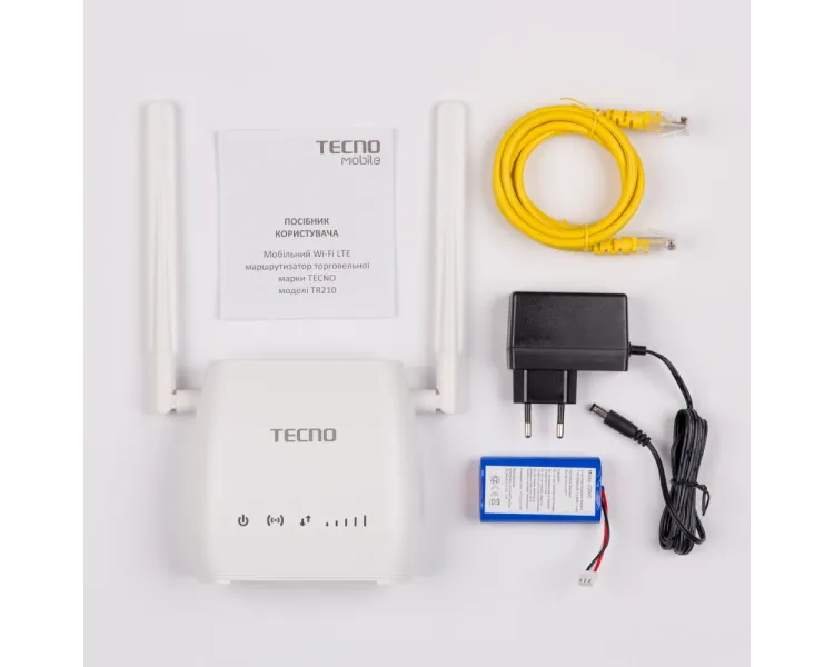 Tecno TR210 автономний 4G LTE Wi-Fi роутер