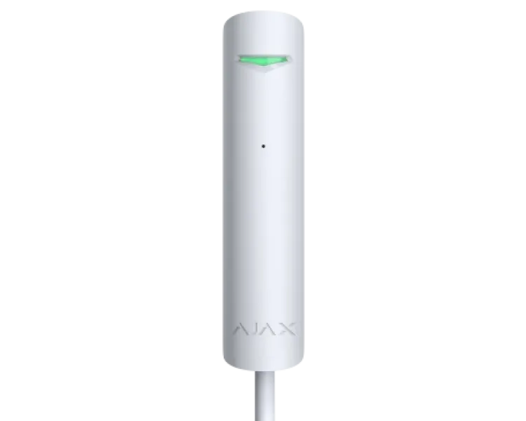 Дротовий оповіщувач розбиття скла Ajax Superior GlassProtect white Fibra