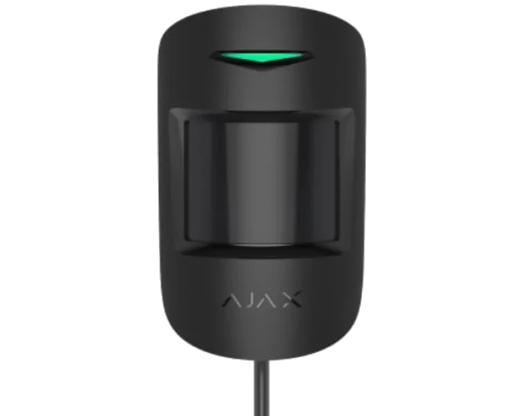 Дротовий сповіщувач руху Ajax Superior MotionProtect black Fibra