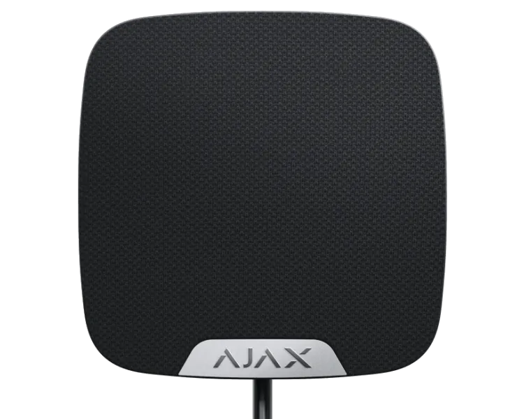 Дротова внутрішня сирена Ajax Superior HomeSiren black Fibra