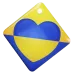 RFID KEYFOB EM RW HEART Брелок