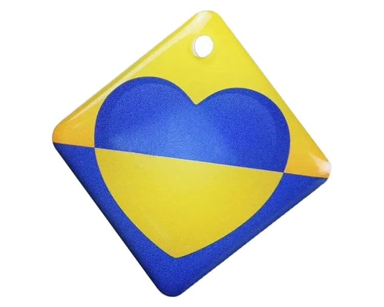 RFID KEYFOB EM RW HEART Брелок