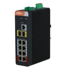 DH-PFS4210-8GT-DP 8-портовий гігабітний з PoE