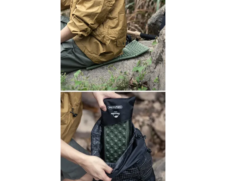 Naturehike NH20PJ025 Сидушка складна XPE з чохлом 15 мм, хакі